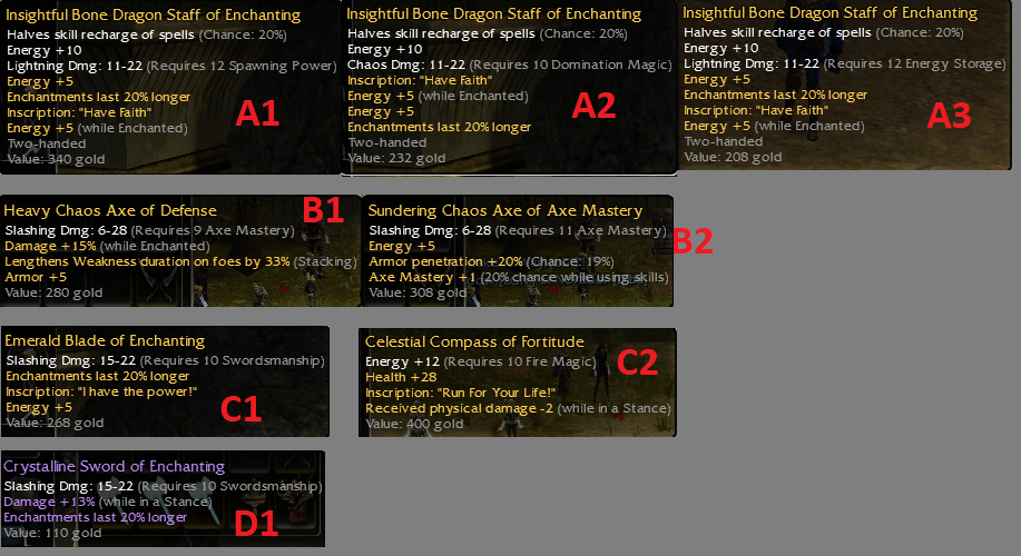 Chaos Axe Value